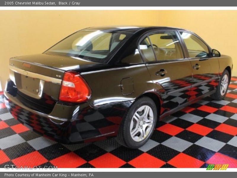 Black / Gray 2005 Chevrolet Malibu Sedan