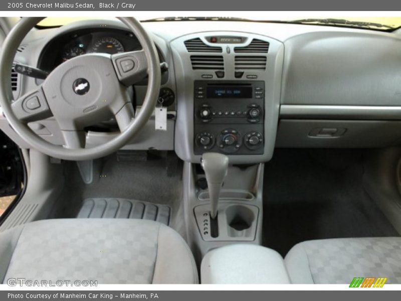 Black / Gray 2005 Chevrolet Malibu Sedan