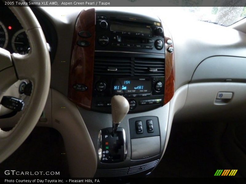 Aspen Green Pearl / Taupe 2005 Toyota Sienna XLE AWD