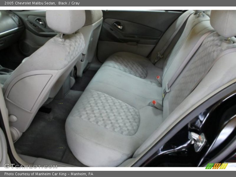 Black / Gray 2005 Chevrolet Malibu Sedan