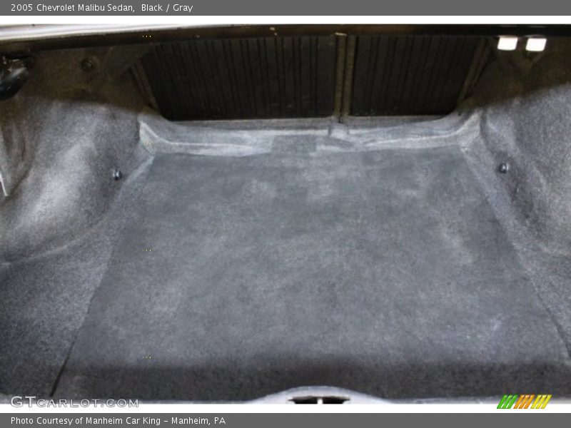 Black / Gray 2005 Chevrolet Malibu Sedan