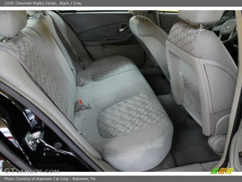 Black / Gray 2005 Chevrolet Malibu Sedan