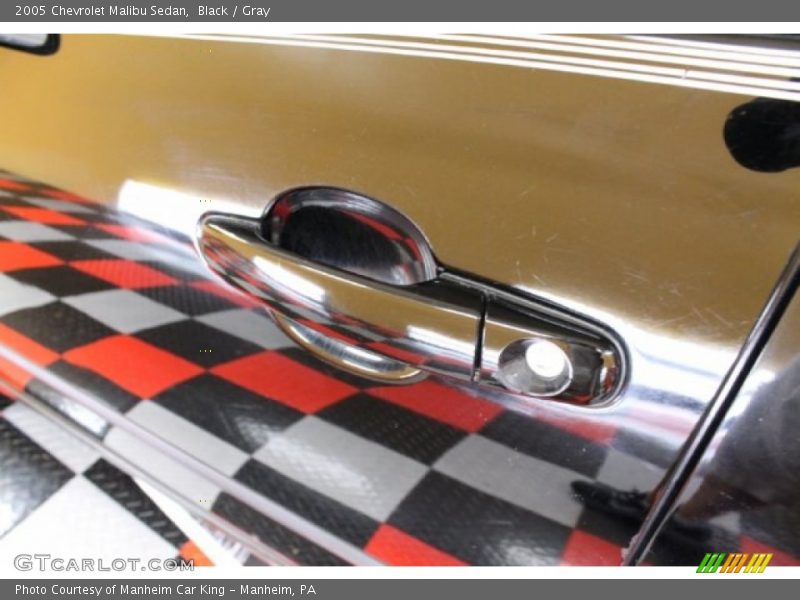 Black / Gray 2005 Chevrolet Malibu Sedan