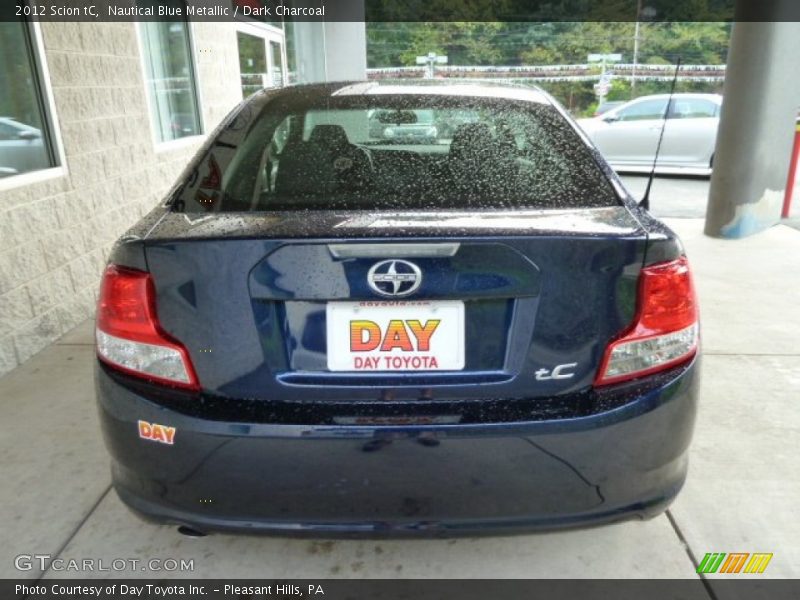 Nautical Blue Metallic / Dark Charcoal 2012 Scion tC
