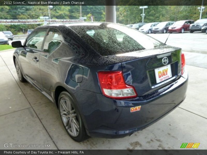 Nautical Blue Metallic / Dark Charcoal 2012 Scion tC