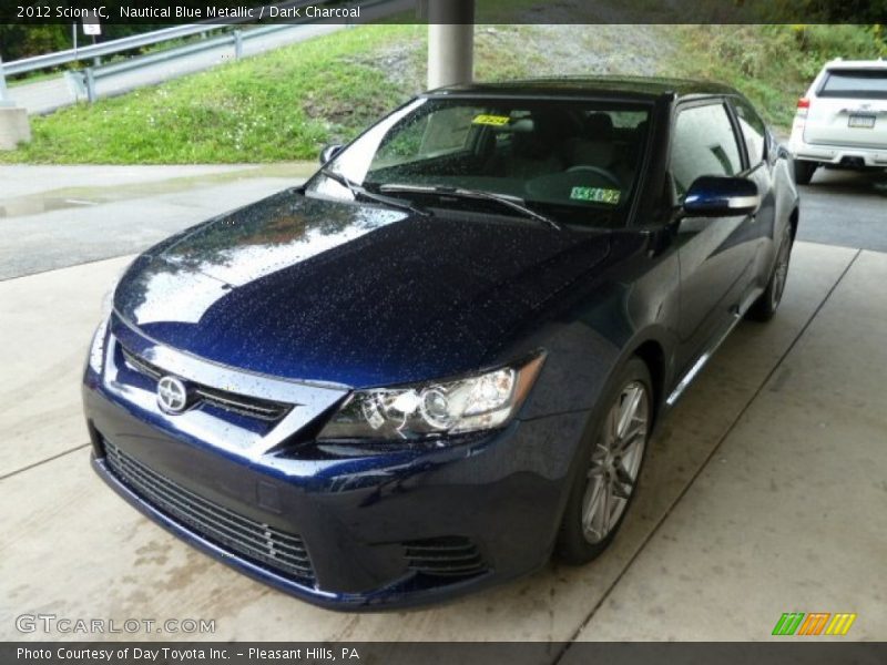 Nautical Blue Metallic / Dark Charcoal 2012 Scion tC