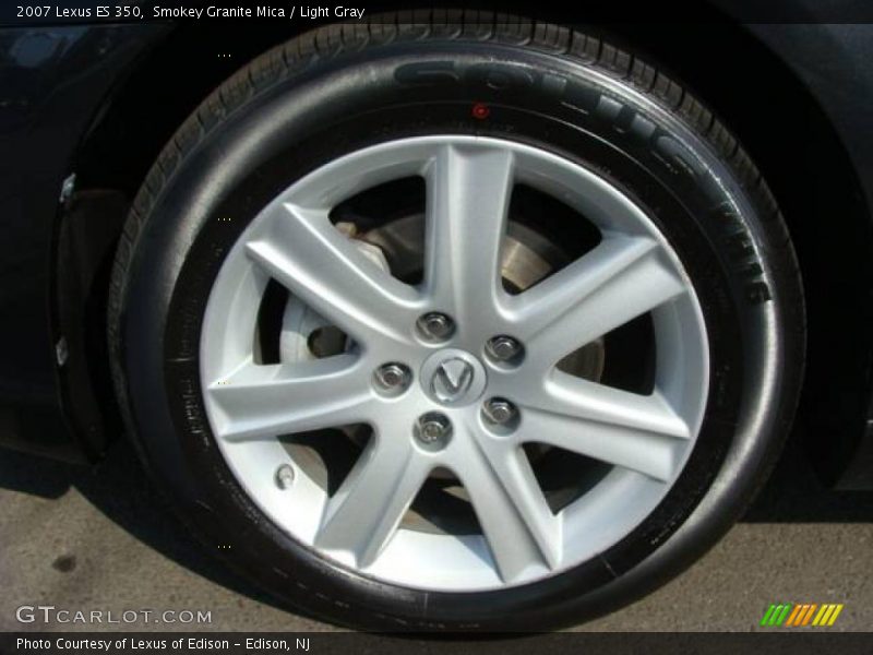 Smokey Granite Mica / Light Gray 2007 Lexus ES 350