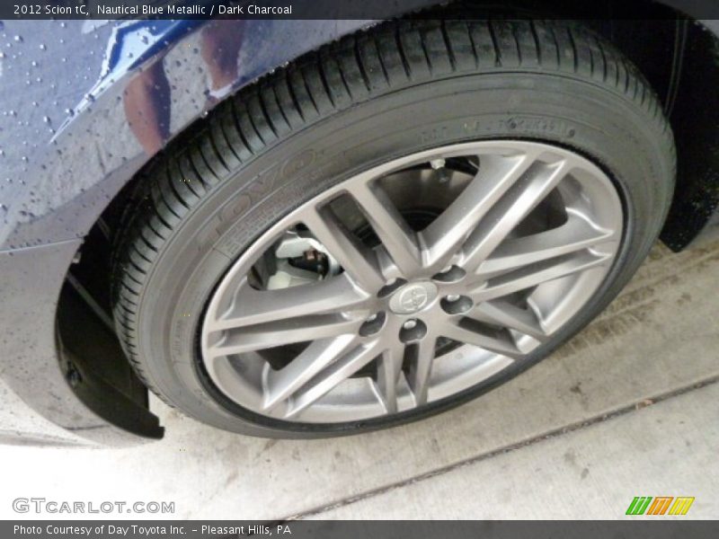 Nautical Blue Metallic / Dark Charcoal 2012 Scion tC