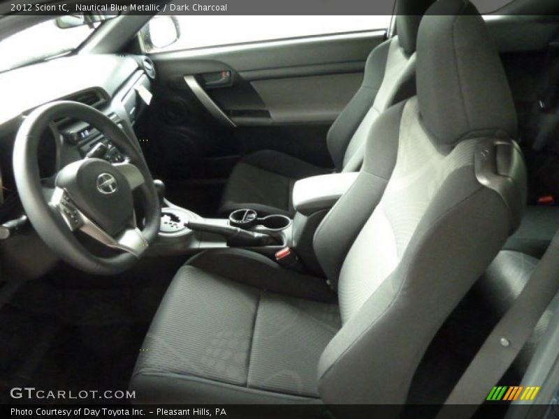 Nautical Blue Metallic / Dark Charcoal 2012 Scion tC