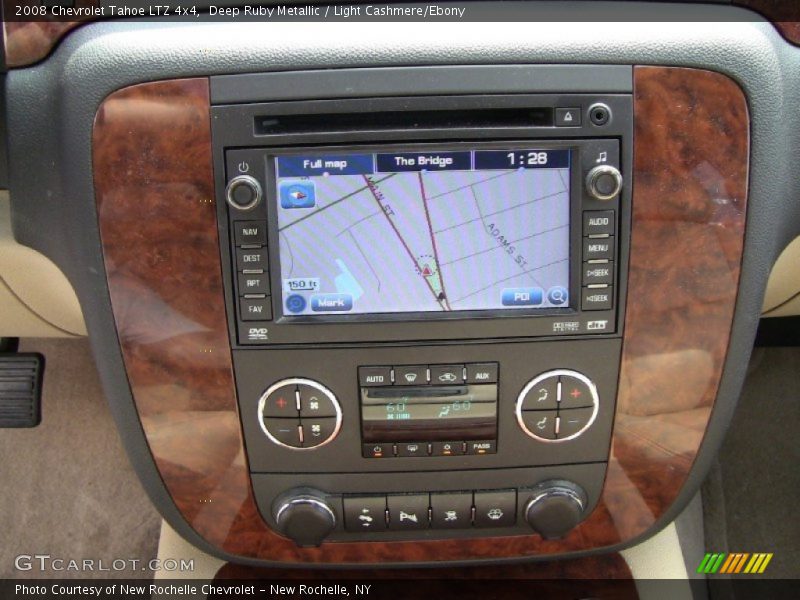 Deep Ruby Metallic / Light Cashmere/Ebony 2008 Chevrolet Tahoe LTZ 4x4