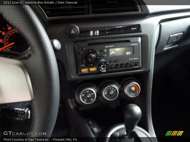 Nautical Blue Metallic / Dark Charcoal 2012 Scion tC