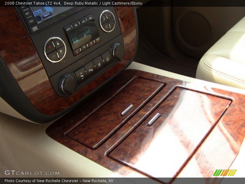 Deep Ruby Metallic / Light Cashmere/Ebony 2008 Chevrolet Tahoe LTZ 4x4