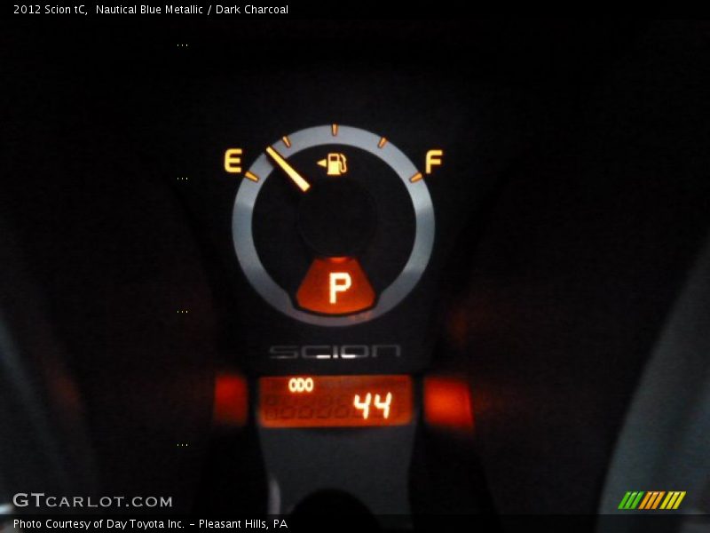 Nautical Blue Metallic / Dark Charcoal 2012 Scion tC