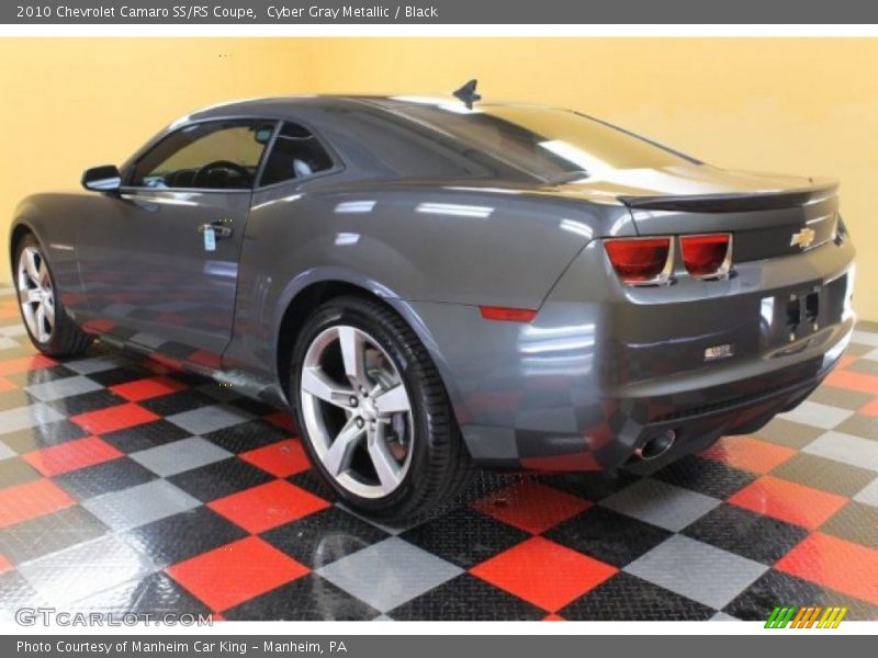 Cyber Gray Metallic / Black 2010 Chevrolet Camaro SS/RS Coupe