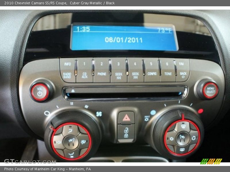 Audio System of 2010 Camaro SS/RS Coupe