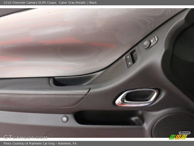 Cyber Gray Metallic / Black 2010 Chevrolet Camaro SS/RS Coupe