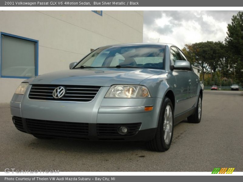 Blue Silver Metallic / Black 2001 Volkswagen Passat GLX V6 4Motion Sedan
