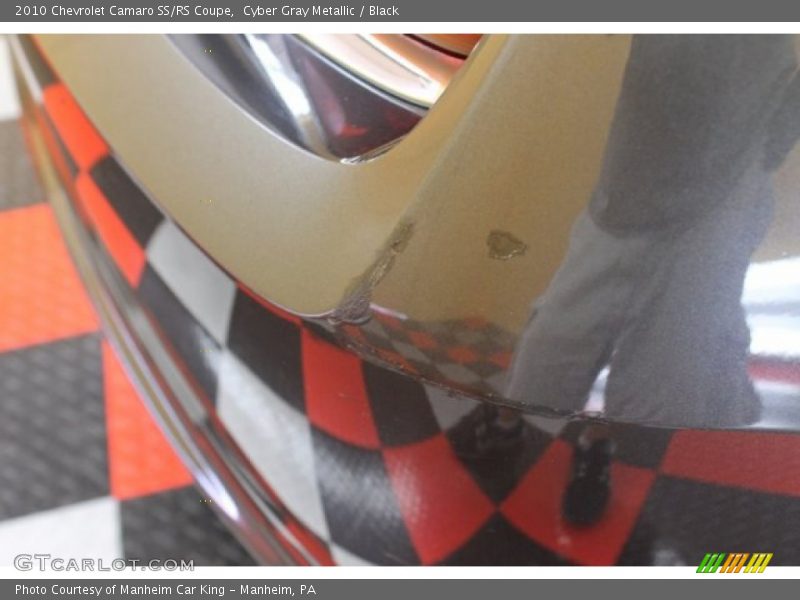 Cyber Gray Metallic / Black 2010 Chevrolet Camaro SS/RS Coupe