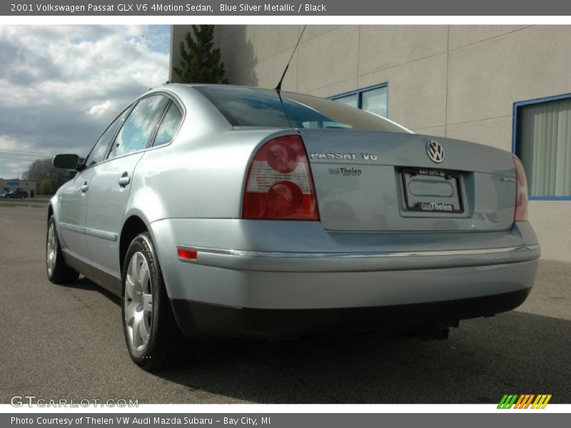 Blue Silver Metallic / Black 2001 Volkswagen Passat GLX V6 4Motion Sedan