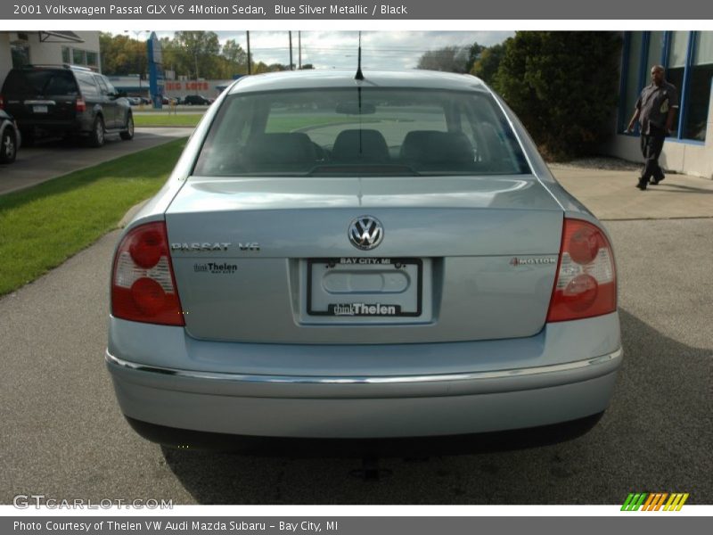 Blue Silver Metallic / Black 2001 Volkswagen Passat GLX V6 4Motion Sedan