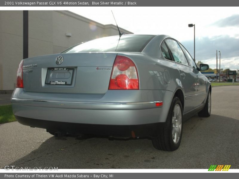 Blue Silver Metallic / Black 2001 Volkswagen Passat GLX V6 4Motion Sedan