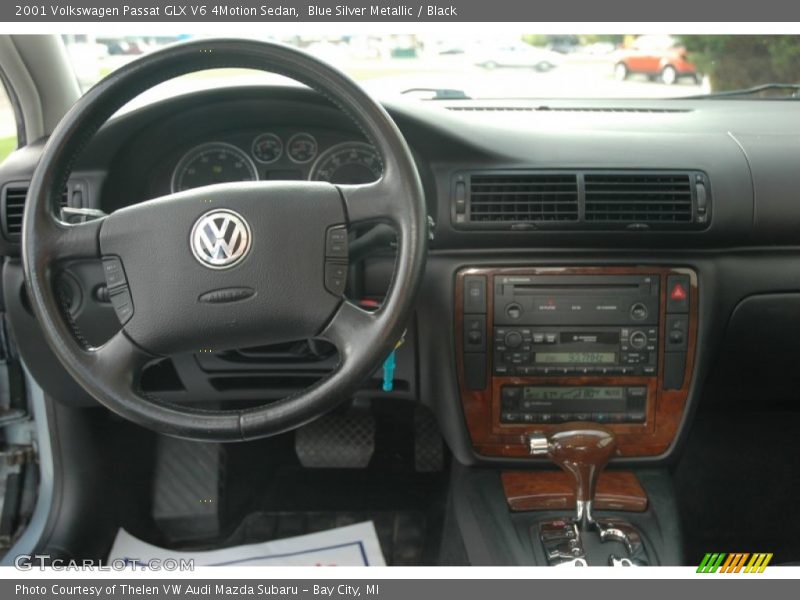 Blue Silver Metallic / Black 2001 Volkswagen Passat GLX V6 4Motion Sedan