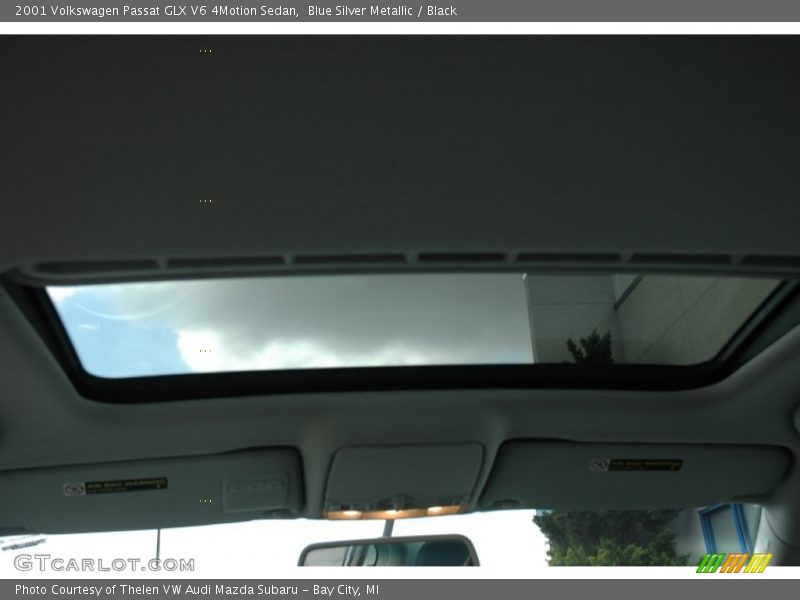 Blue Silver Metallic / Black 2001 Volkswagen Passat GLX V6 4Motion Sedan