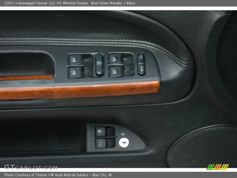 Blue Silver Metallic / Black 2001 Volkswagen Passat GLX V6 4Motion Sedan