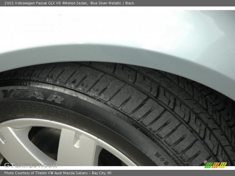 Blue Silver Metallic / Black 2001 Volkswagen Passat GLX V6 4Motion Sedan