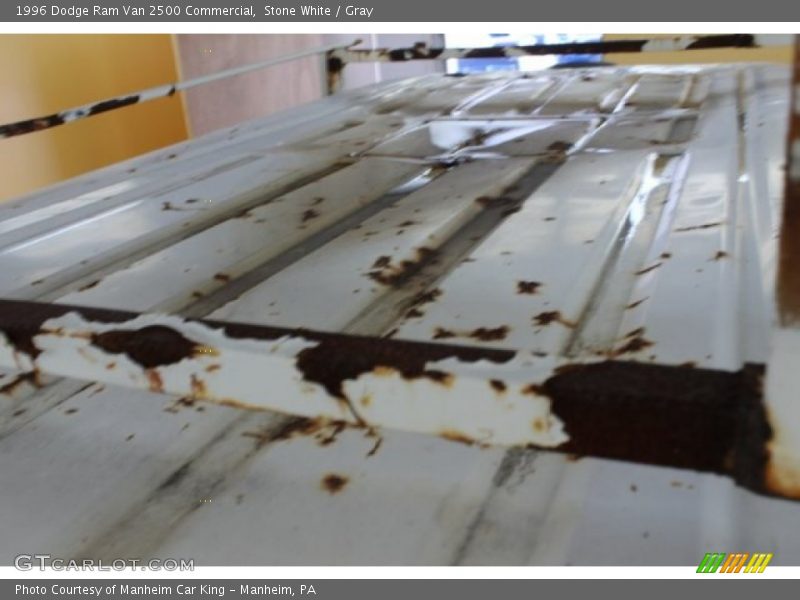 Stone White / Gray 1996 Dodge Ram Van 2500 Commercial