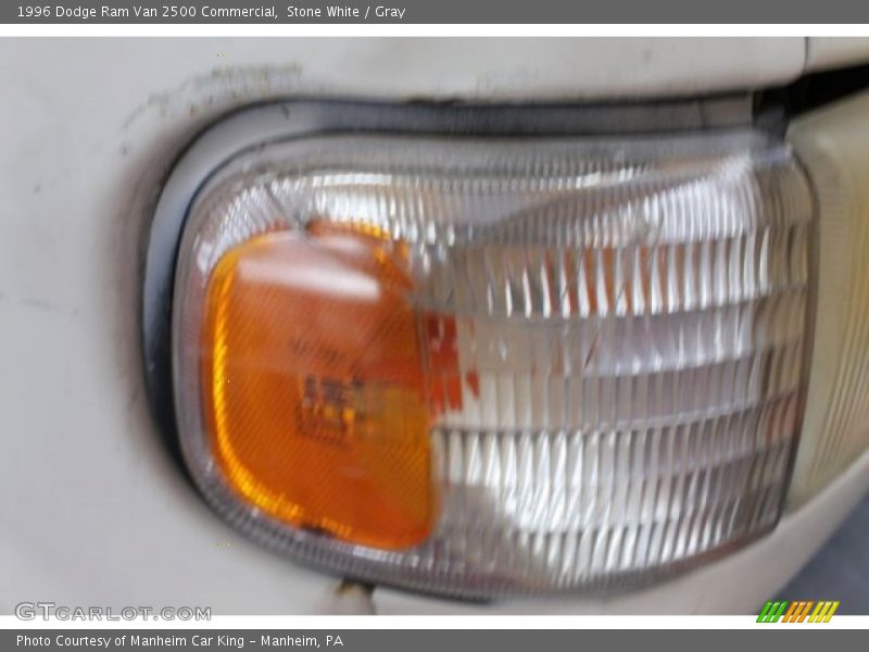Stone White / Gray 1996 Dodge Ram Van 2500 Commercial