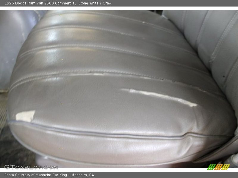 Stone White / Gray 1996 Dodge Ram Van 2500 Commercial