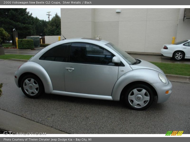 Silver Metallic / Black 2000 Volkswagen New Beetle GLS Coupe
