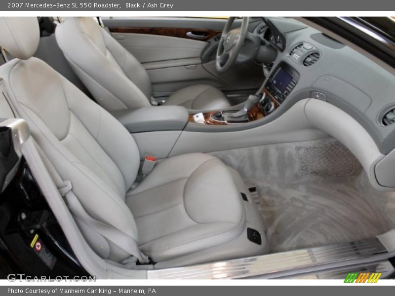  2007 SL 550 Roadster Ash Grey Interior