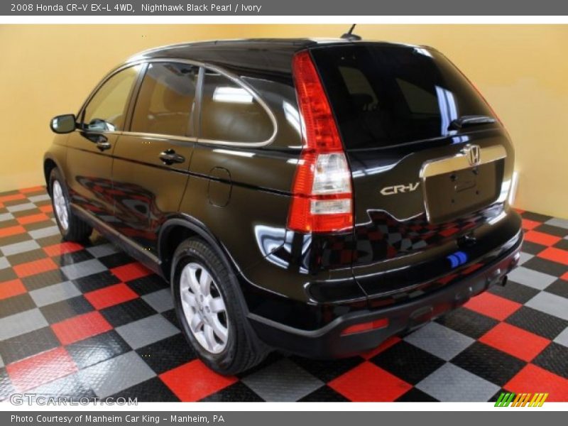 Nighthawk Black Pearl / Ivory 2008 Honda CR-V EX-L 4WD