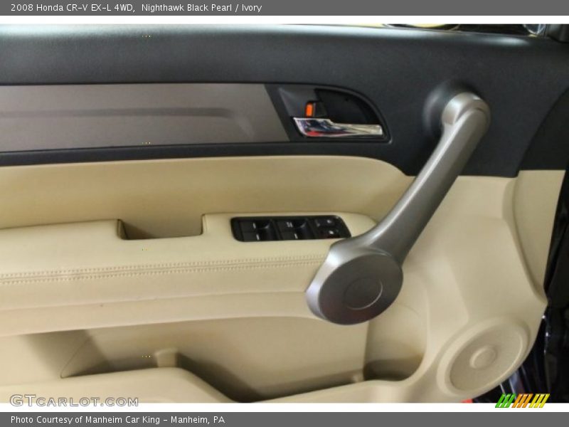 Nighthawk Black Pearl / Ivory 2008 Honda CR-V EX-L 4WD