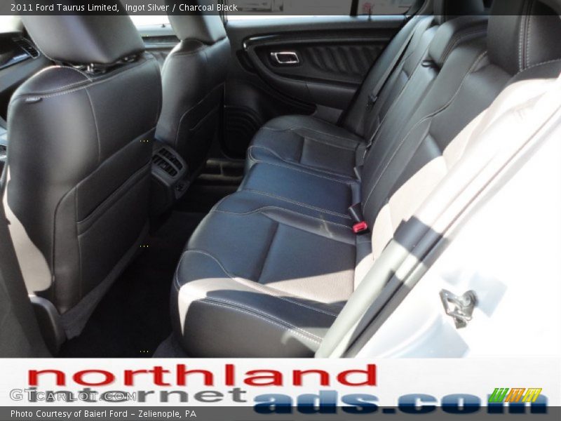 Ingot Silver / Charcoal Black 2011 Ford Taurus Limited