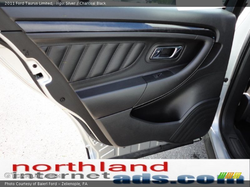 Ingot Silver / Charcoal Black 2011 Ford Taurus Limited