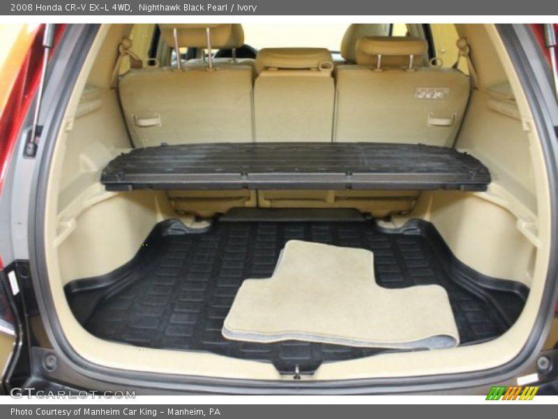 Nighthawk Black Pearl / Ivory 2008 Honda CR-V EX-L 4WD