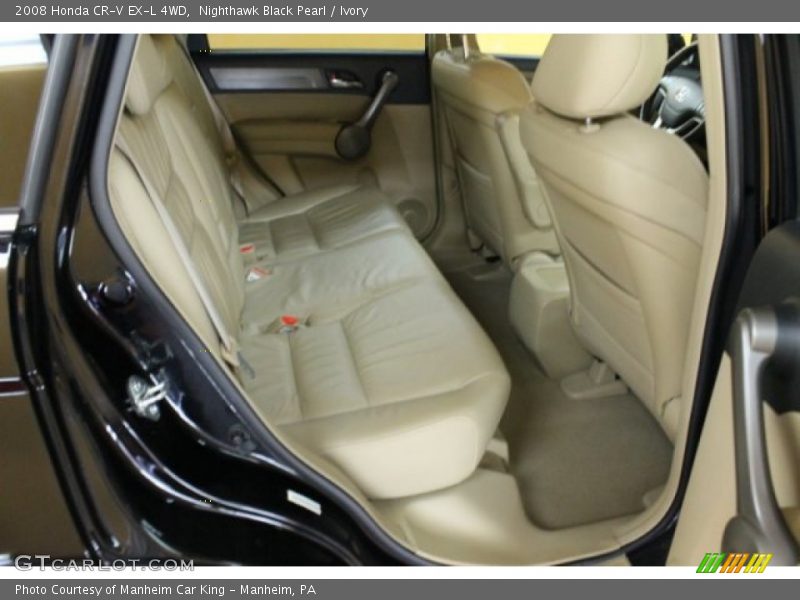 Nighthawk Black Pearl / Ivory 2008 Honda CR-V EX-L 4WD