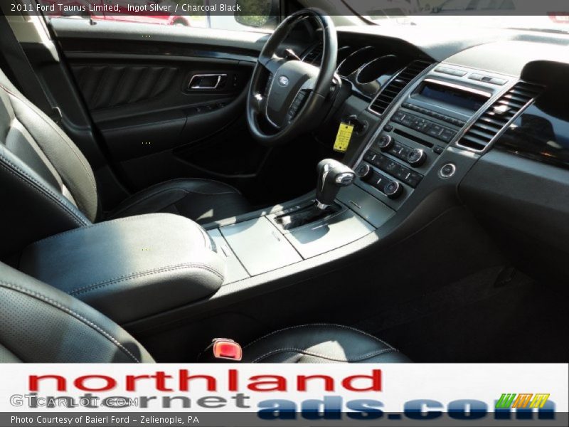 Ingot Silver / Charcoal Black 2011 Ford Taurus Limited