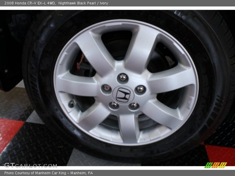 Nighthawk Black Pearl / Ivory 2008 Honda CR-V EX-L 4WD