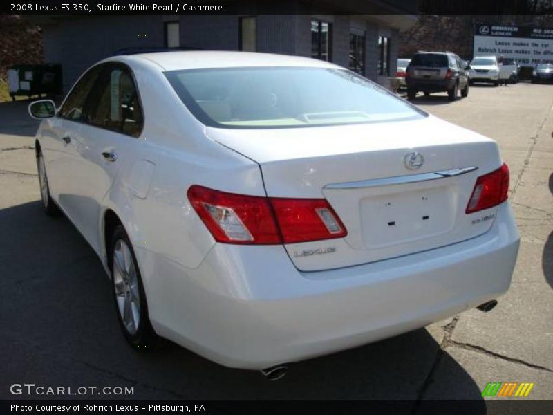Starfire White Pearl / Cashmere 2008 Lexus ES 350