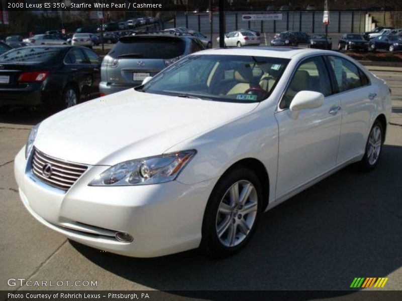 Starfire White Pearl / Cashmere 2008 Lexus ES 350