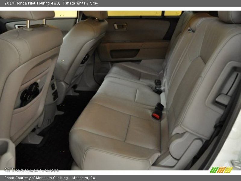 Taffeta White / Gray 2010 Honda Pilot Touring 4WD
