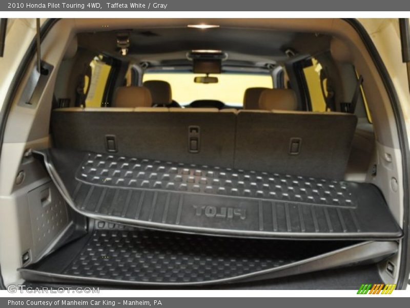 Taffeta White / Gray 2010 Honda Pilot Touring 4WD