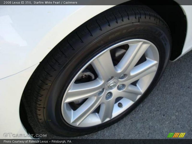 Starfire White Pearl / Cashmere 2008 Lexus ES 350