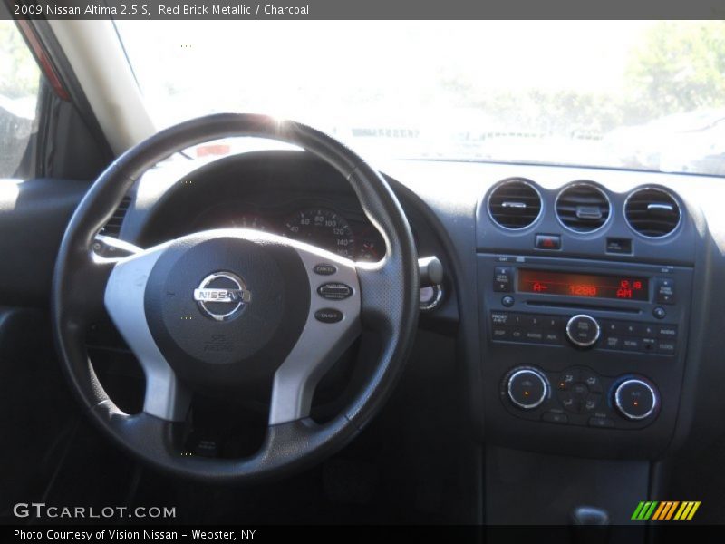 Red Brick Metallic / Charcoal 2009 Nissan Altima 2.5 S