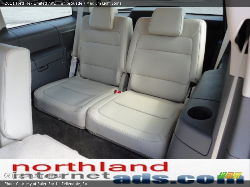 White Suede / Medium Light Stone 2011 Ford Flex Limited AWD
