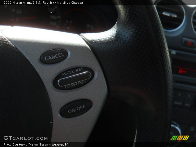 Red Brick Metallic / Charcoal 2009 Nissan Altima 2.5 S